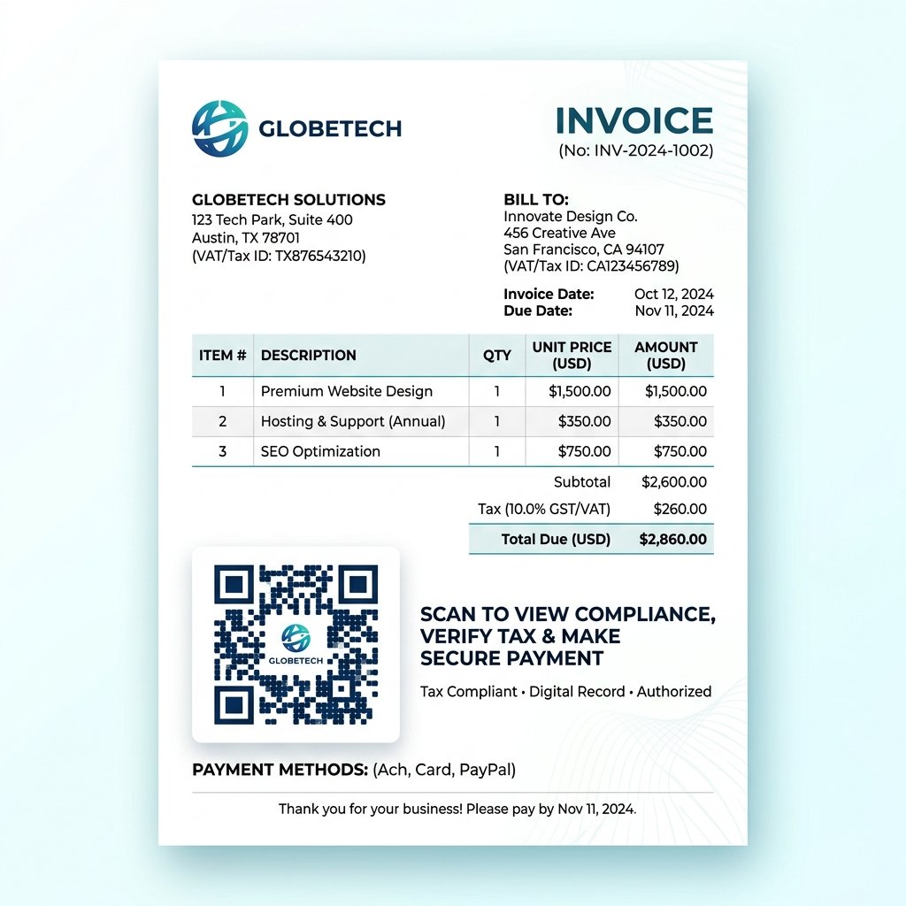FBR Compliant Invoice